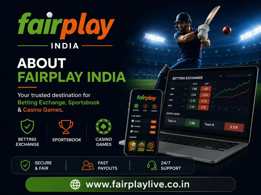 About Fairplay India – Learn About the Fairplay Betting Exchange & Gaming Platform
