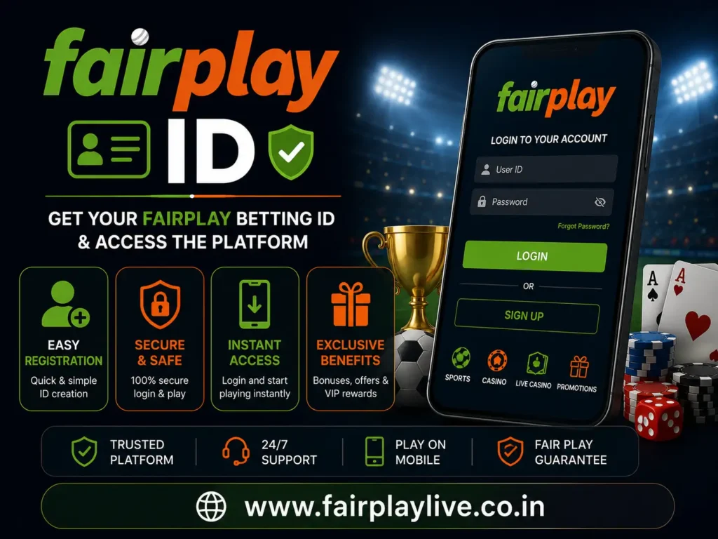 Fairplay ID – Get Your Fairplay Betting ID & Access the Platform