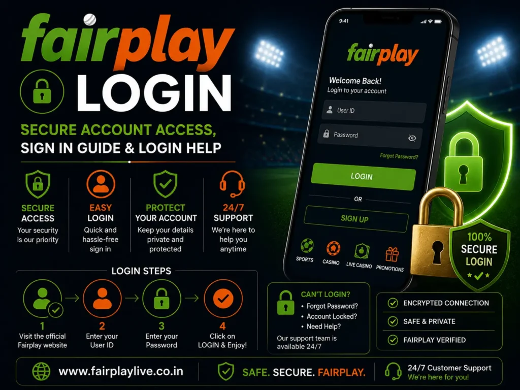 Fairplay Login – Secure Account Access, Sign In Guide & Login Help