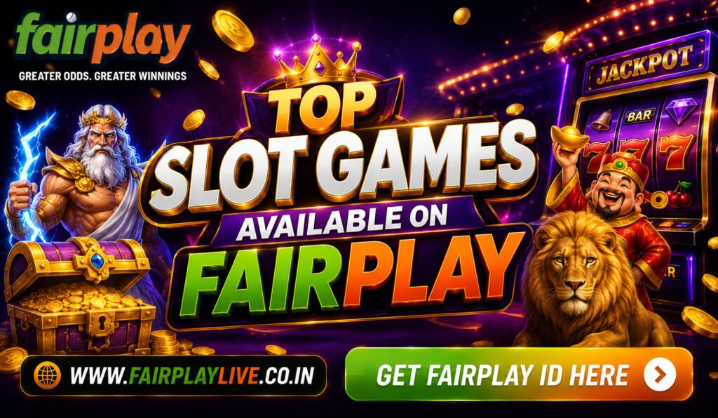 Top Slot Games Available on Fairplay