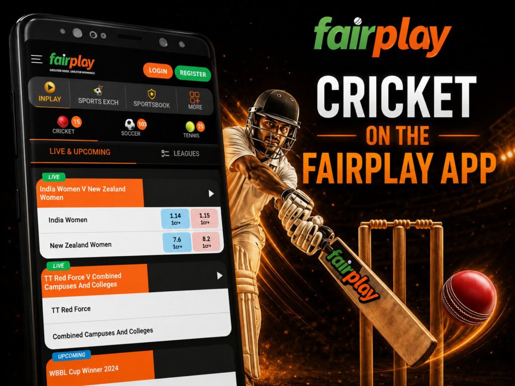 Cricket on the Fairplay App