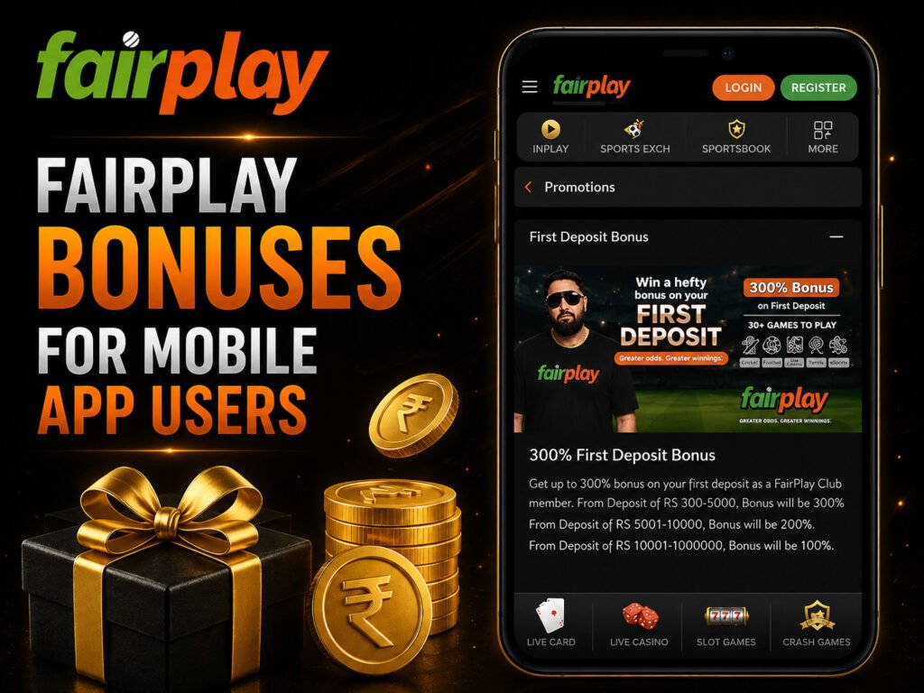 Fairplay Bonuses for Mobile App Users