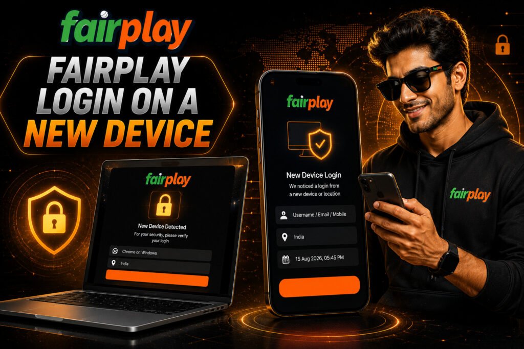 Fairplay Login on a New Device