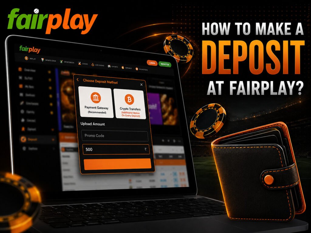 How to Make a Deposit at Fairplay