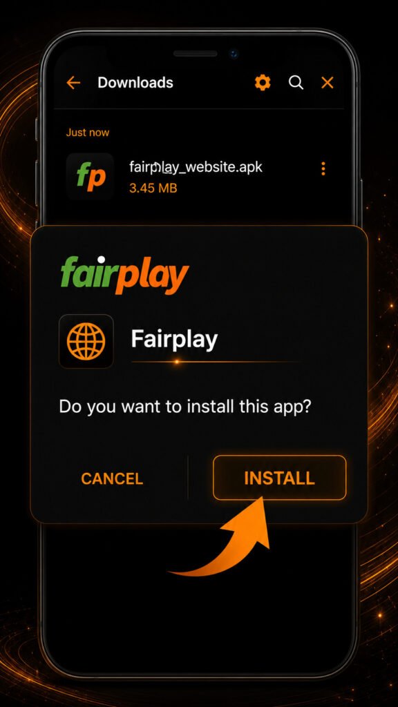 Install the Fairplay APK