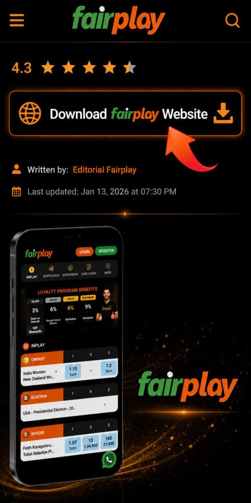 Open Safari and Visit Fairplay Site