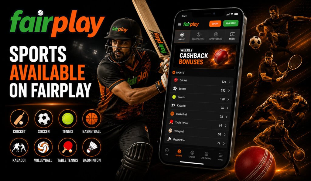 Sports Available on Fairplay